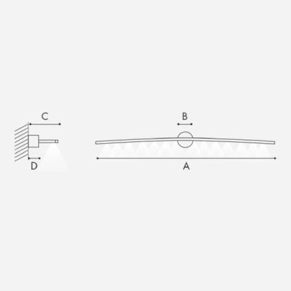 Albatros Appliques Orientable 50cm