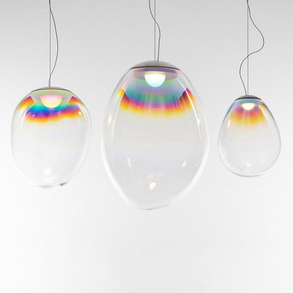 Stellar Nebula Medium Suspensions LED Transparent irisé