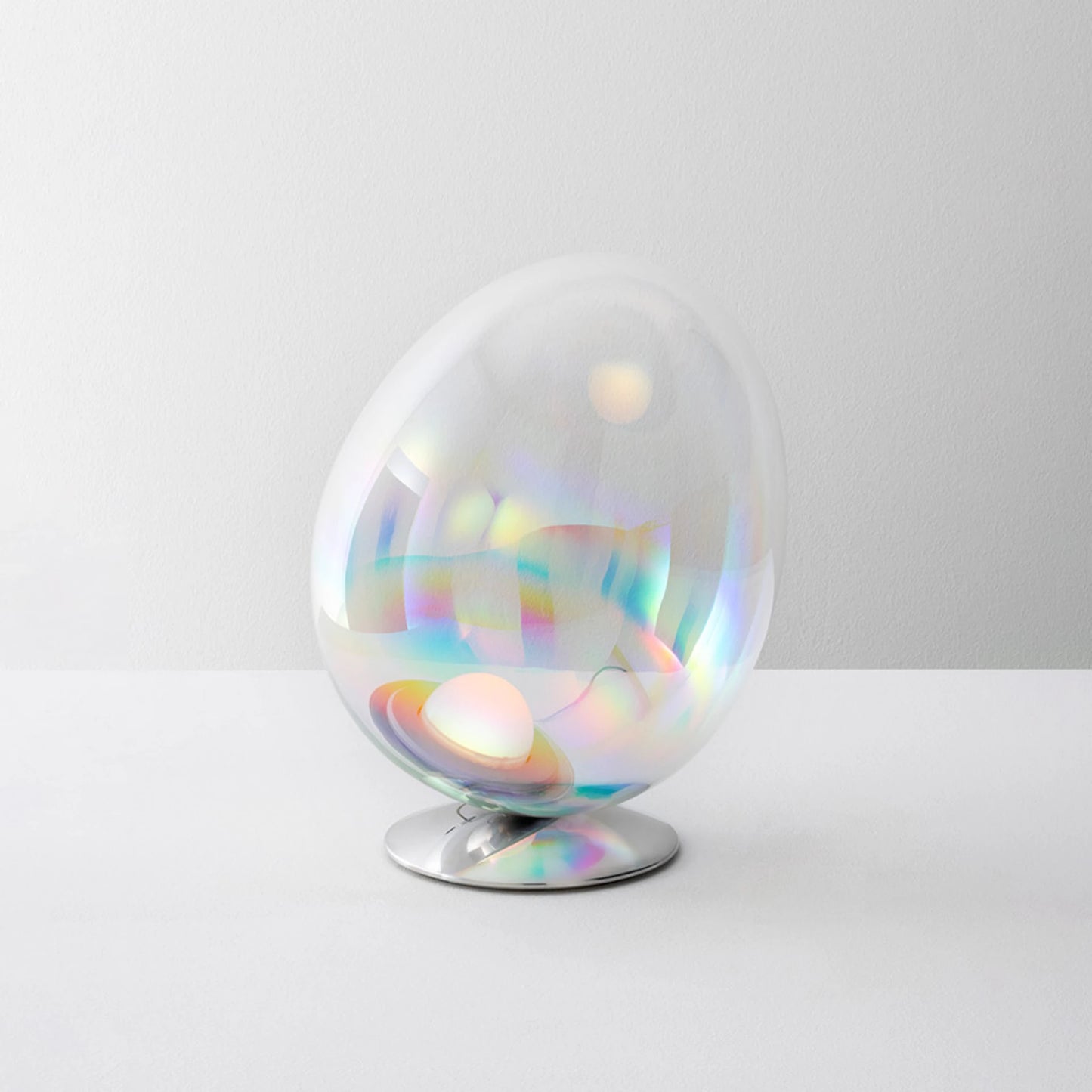 Stellar Nebula Lampes de table LED Transparent irisé