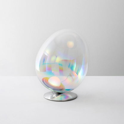 Stellar Nebula Lampes de table LED Transparent irisé