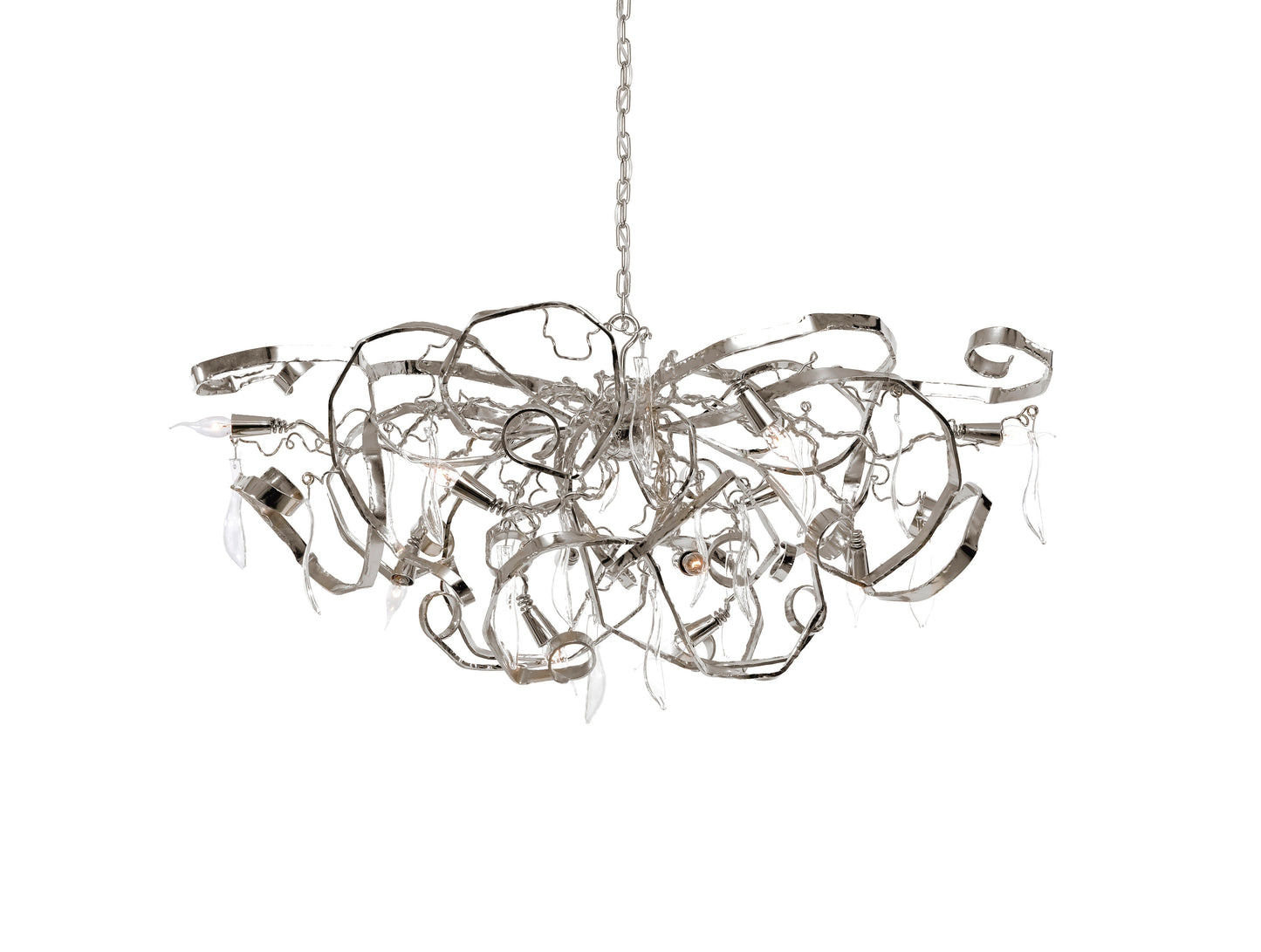 Delphinium ovale 140cm Suspensions Argent