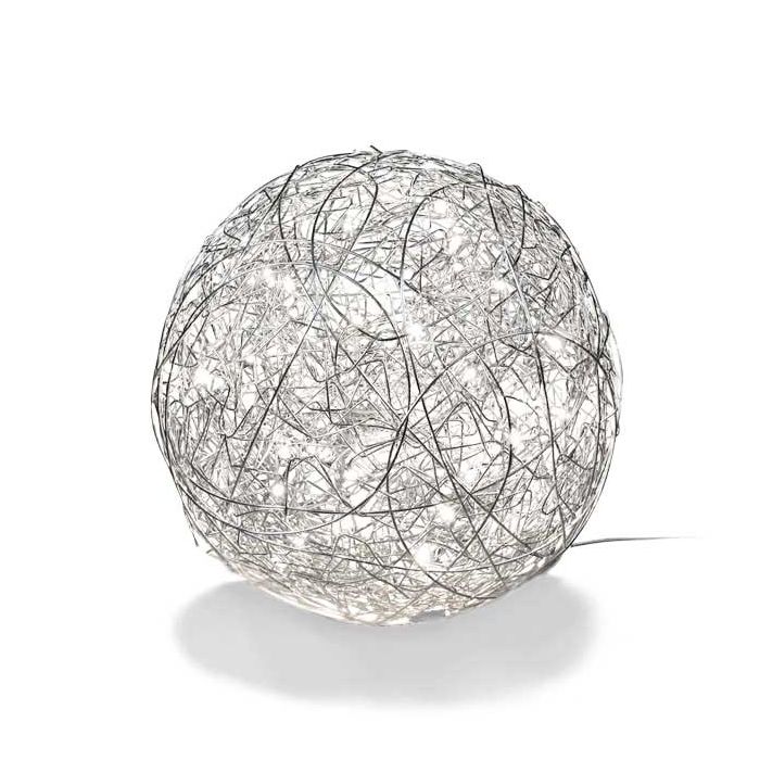 Fil De Fer Outdoor Lampes de sol Argent ø100cm