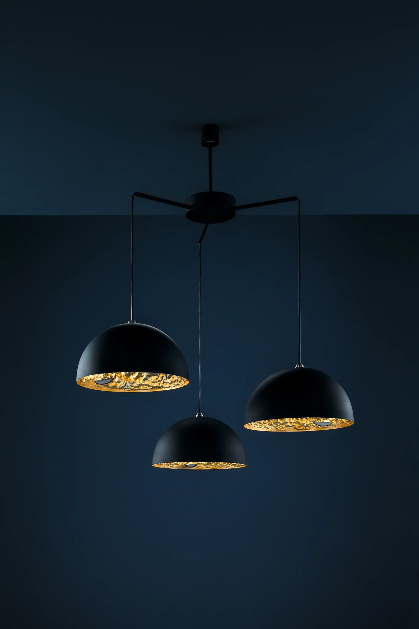 Stchu Moon 02 Chandelier Suspensions multiples LED ø40cm