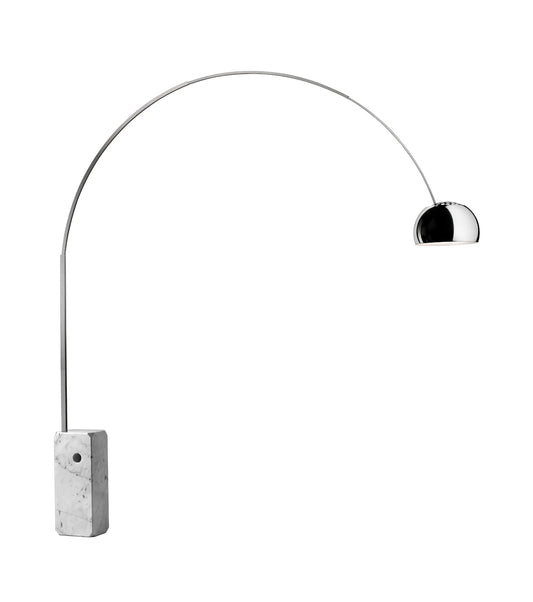 Arco Lampadaires Argent