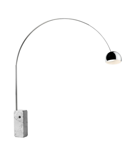 Arco Lampadaires Argent LED