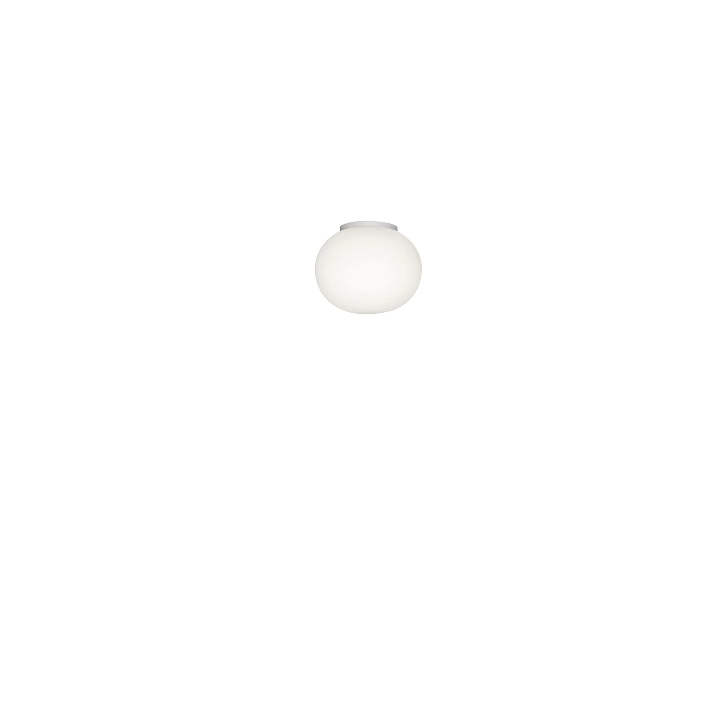 Mini Glo Ball Appliques Miroir Blanc