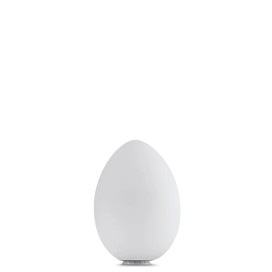 Uovo H.28cm Lampes de table Blanc