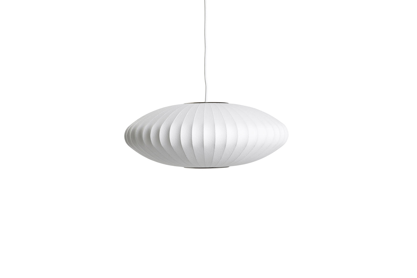 Nelson Saucer Bubble Pendant Small Suspensions Blanc cassé