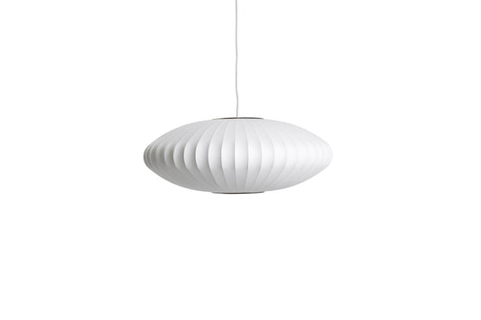 Nelson Saucer Bubble Pendant Small Suspensions Blanc cassé