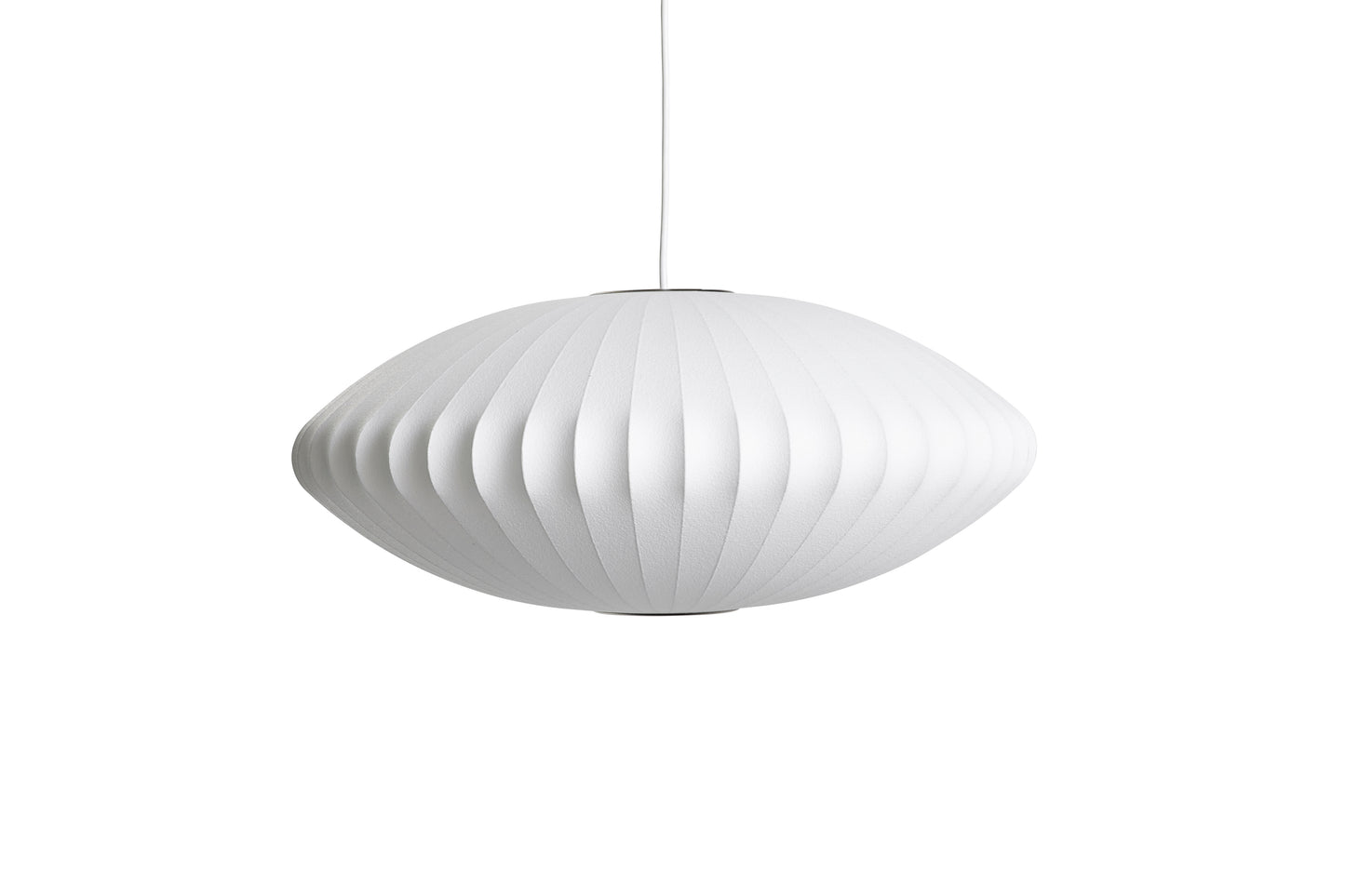 Nelson Saucer Bubble Pendant Medium Suspensions Blanc cassé