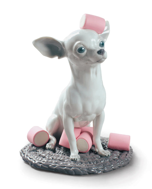 Chihuahua Figurines Blanc