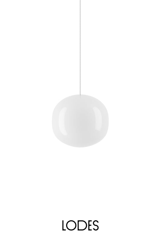 Volum Ø.22cm Suspensions Blanc brillant