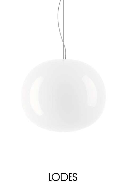 Volum Ø.42cm Suspensions Blanc brillant