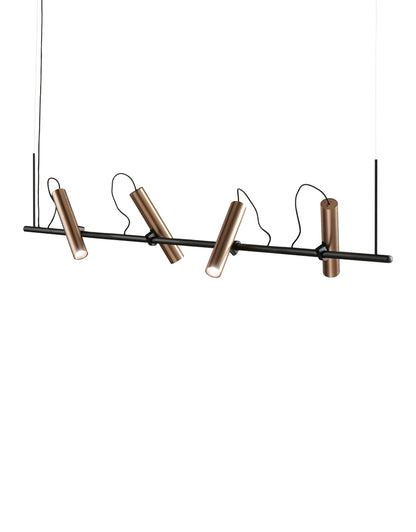 Spirit 150cm Suspensions LED Noir/Rose gold