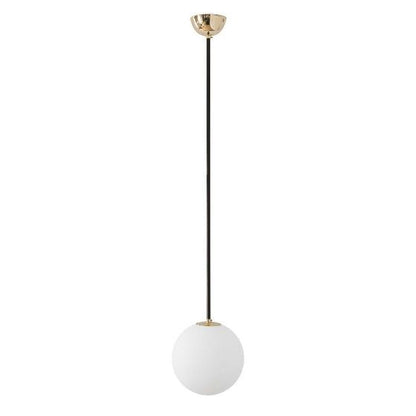 Suspension 06 hauteur 90cm laiton tige noire