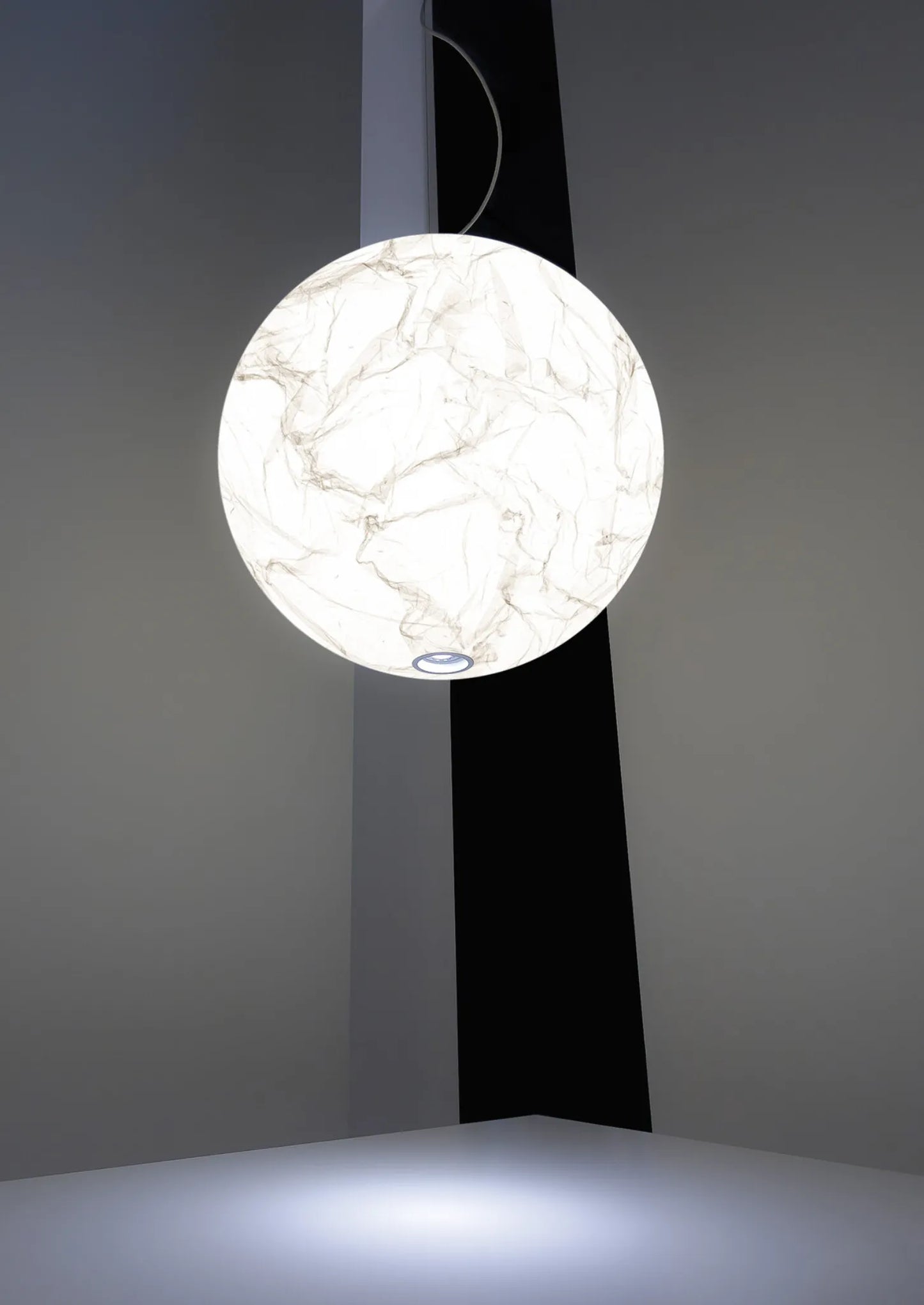 Moon Ø120cm Suspensions Blanc