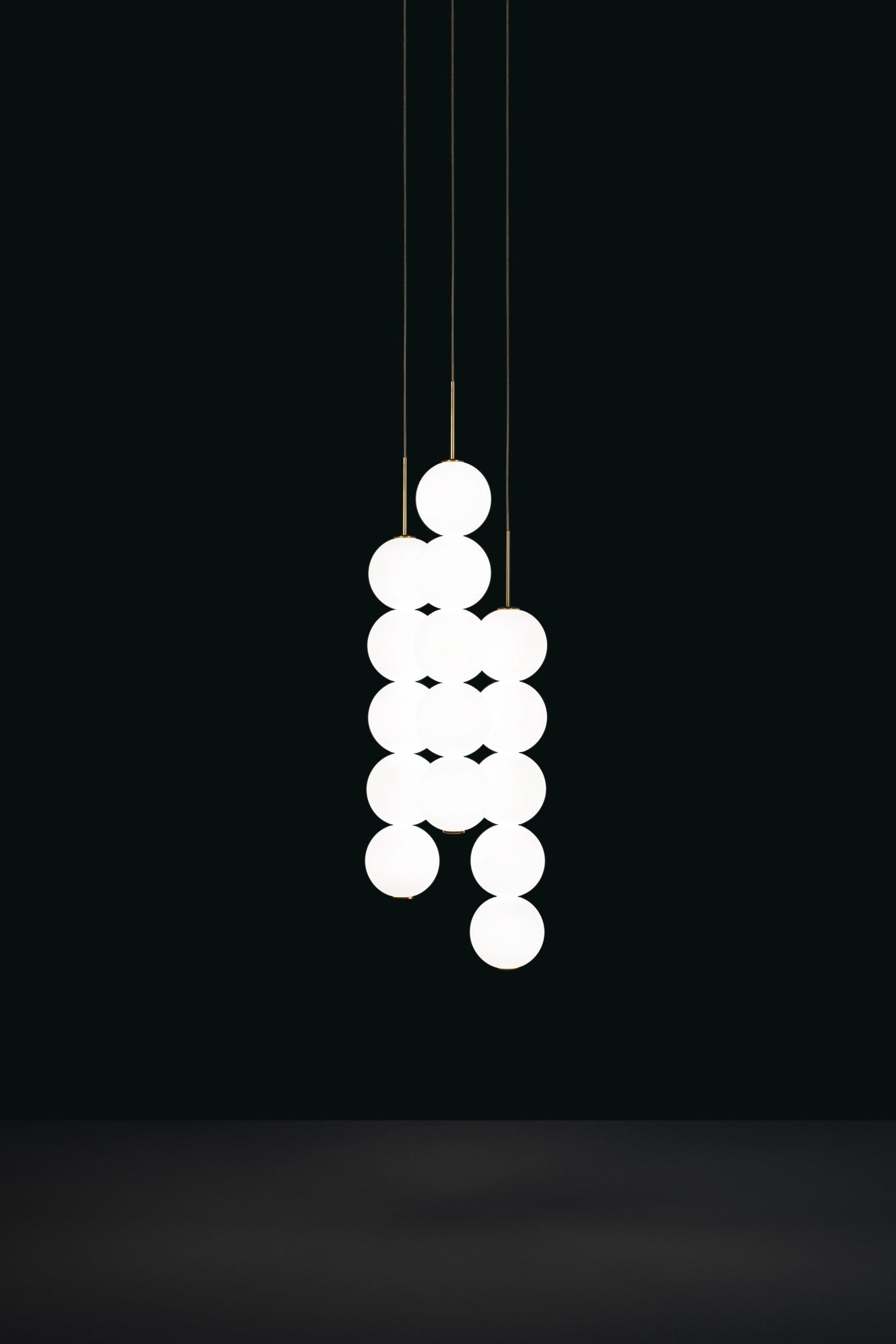 Abacus 3 - 50cm Suspensions LED Blanc