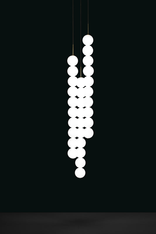 Abacus 3 - 100cm Suspensions LED Blanc