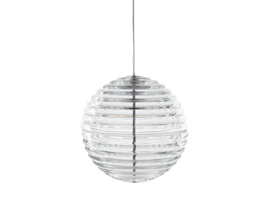 Sphere press Suspensions LED Transparent