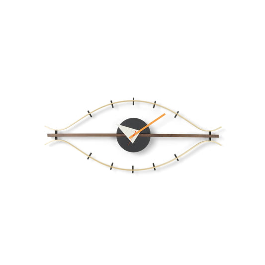 Horloge Eye Marron