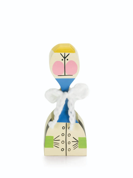 Wooden Doll No.21 Multicolore