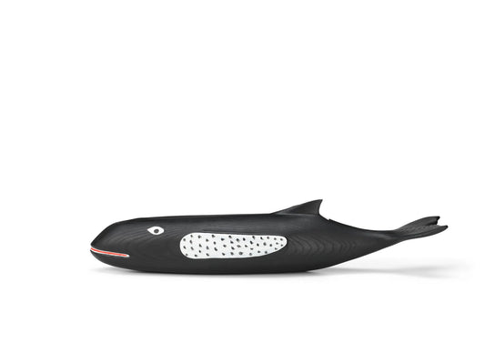 Figurine Eames House Whale Noir-Blanc