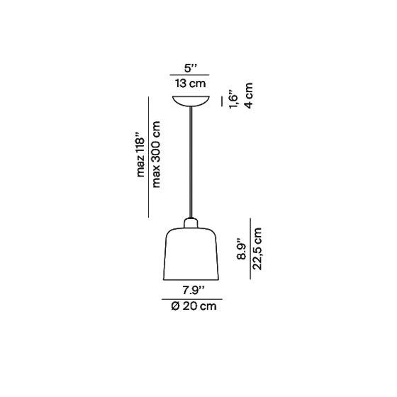 Zile Ø. 20cm Suspensions